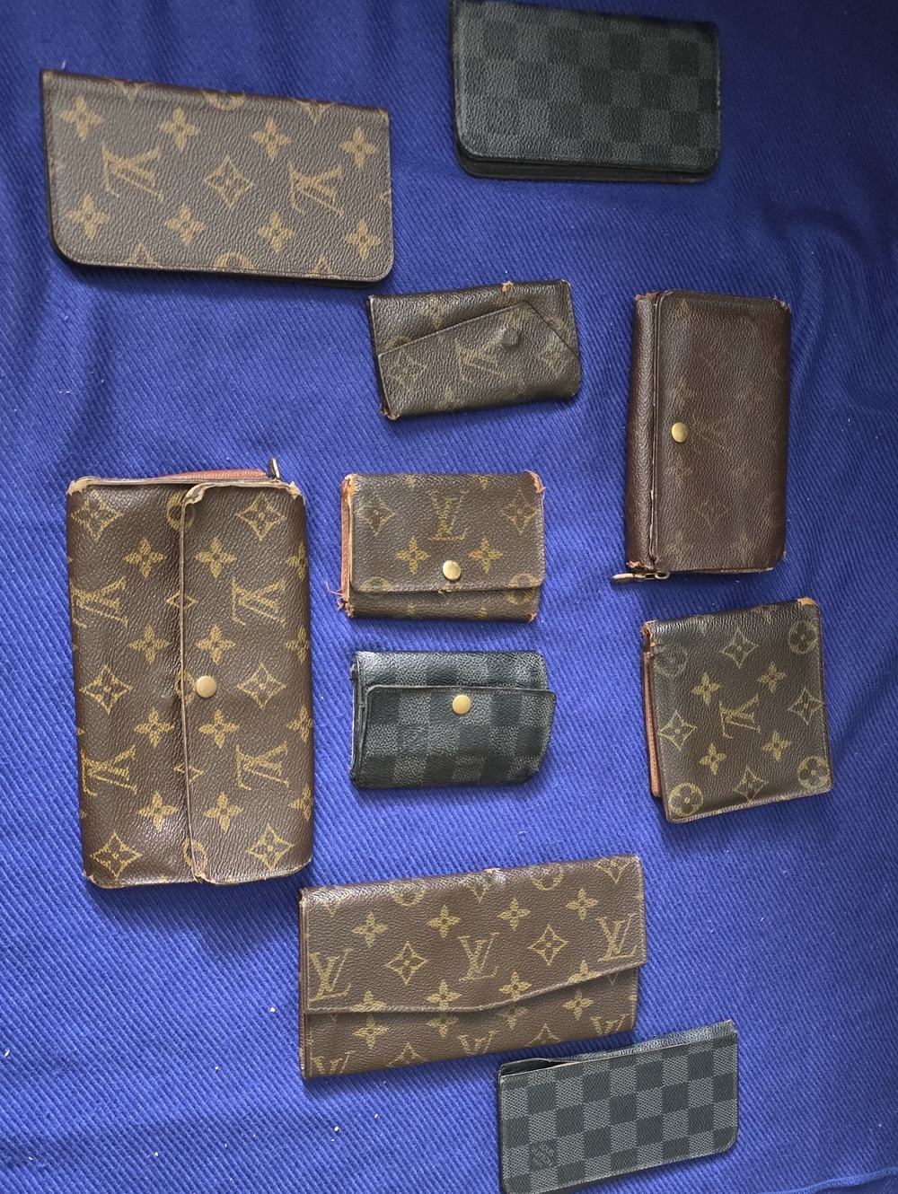 Louis Vuitton Monogram & Damier Card Holders and Small Wallets - Brown, Black